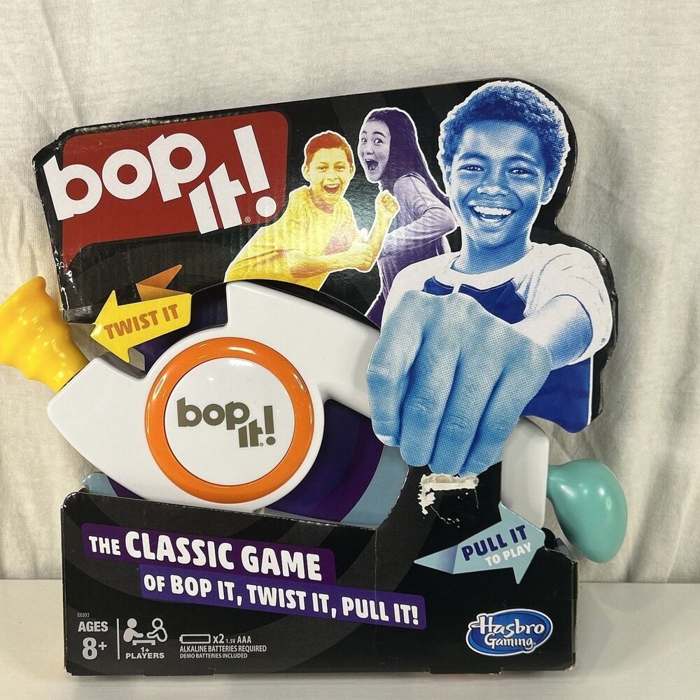 Bop It! Classic Game Hasbro New Twist Pull Electronic Toy